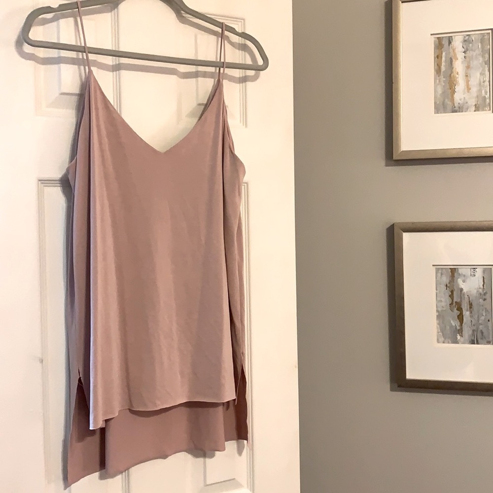 Mauve Spaghetti Strap Cami